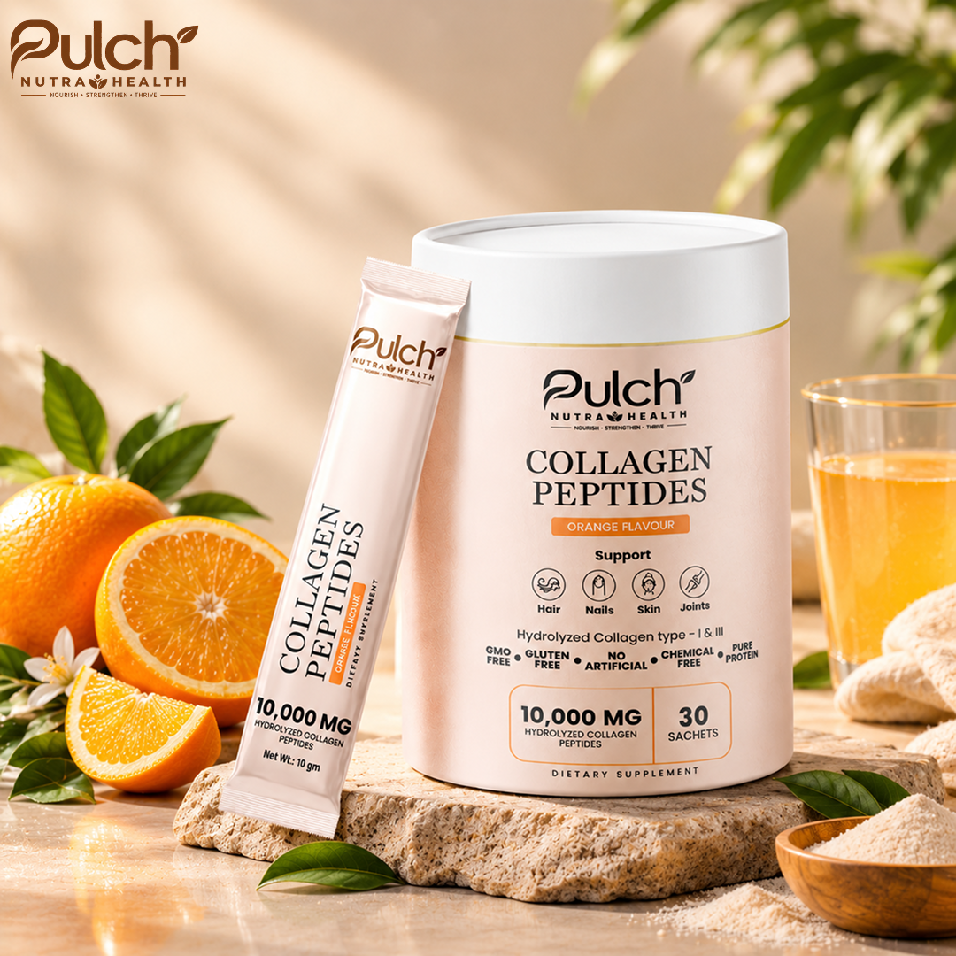 Pulch Collagen Peptides – Orange Flavour