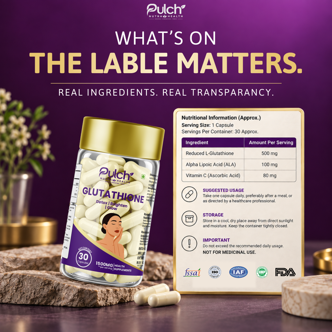 Reduced L-Glutathione capsule
