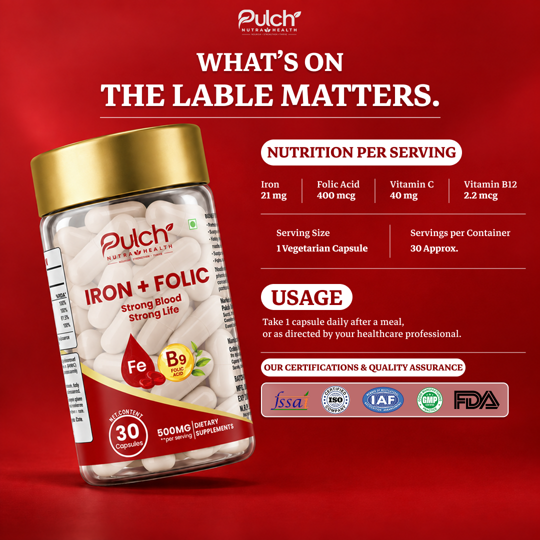 Iron + Folic  capsule