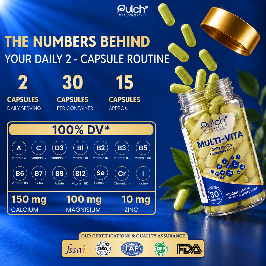 Multi vitamins capsule