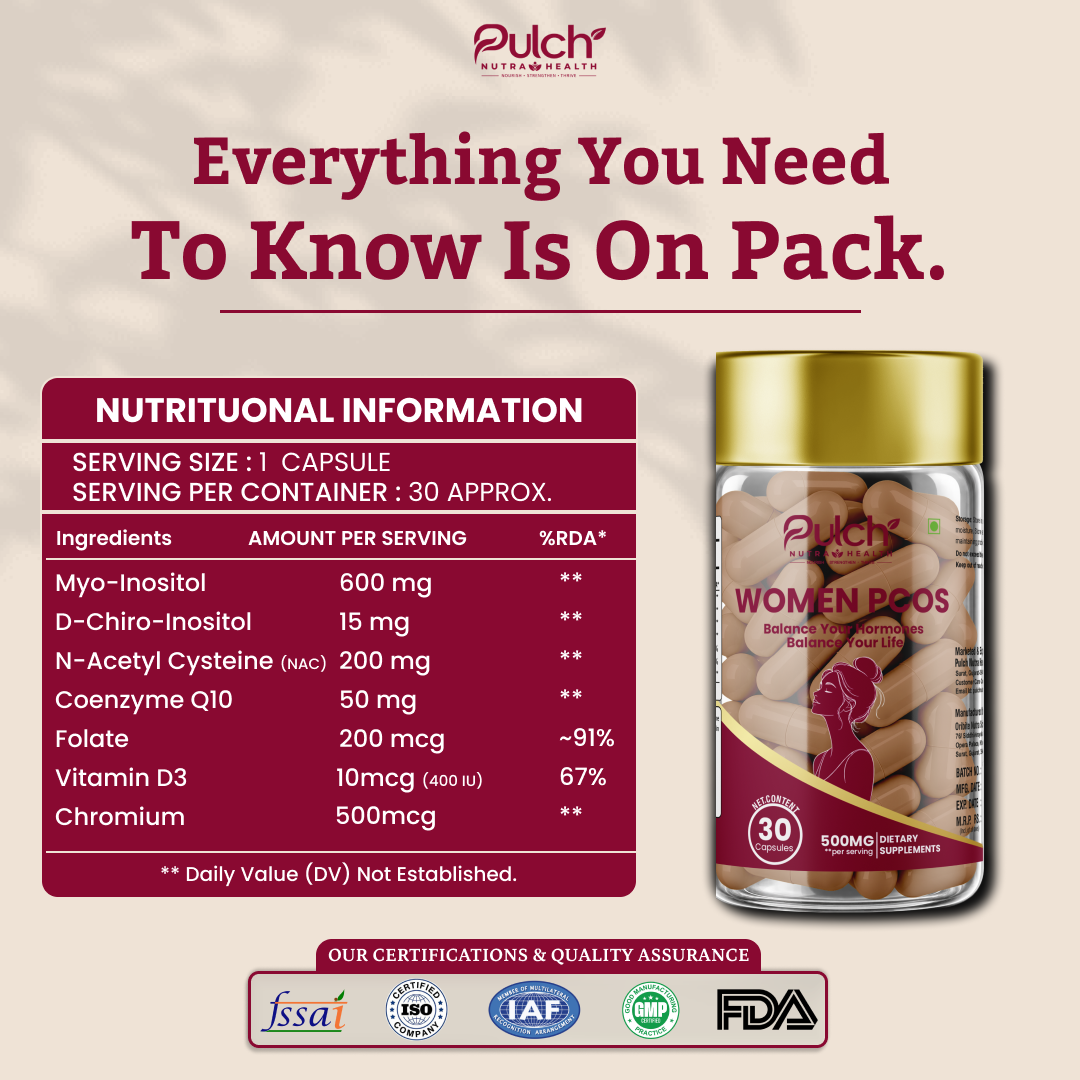 Woman pcos capsule